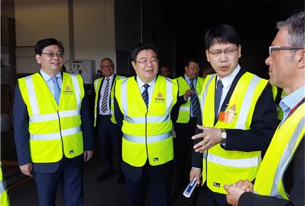 舒慶率代表團赴波蘭、盧森堡開展經貿洽談活動